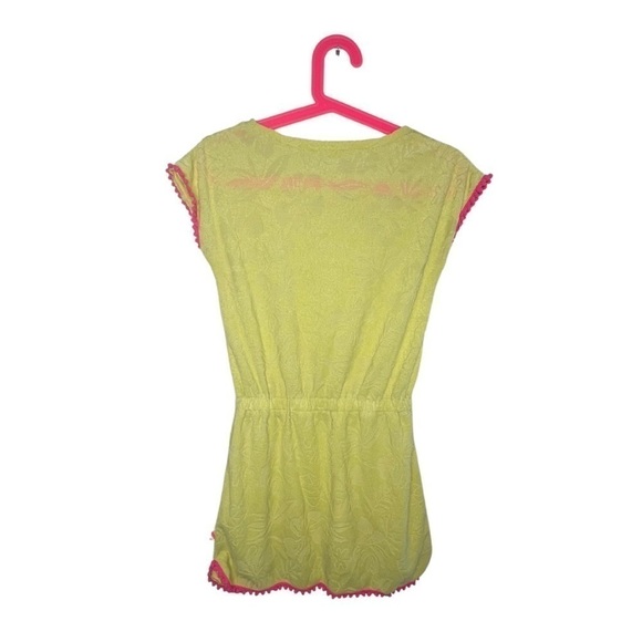 Billiblush Yellow Terrycloth swim cover up Girls size 12 - Picture 2 of 5